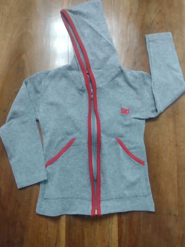Felpe bimba zip 98cm - 2pz
