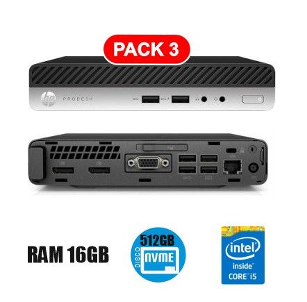 ORDENADOR COMPLETO HP I5 /16GB/512GB MON+TEC+MOU