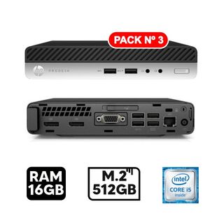 ORDENADOR COMPLETO HP I5 /16GB/512GB MON+TEC+MOU
