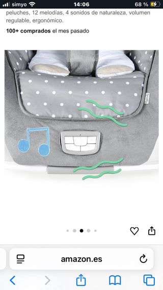 Hamaca Bebé Ingenuity