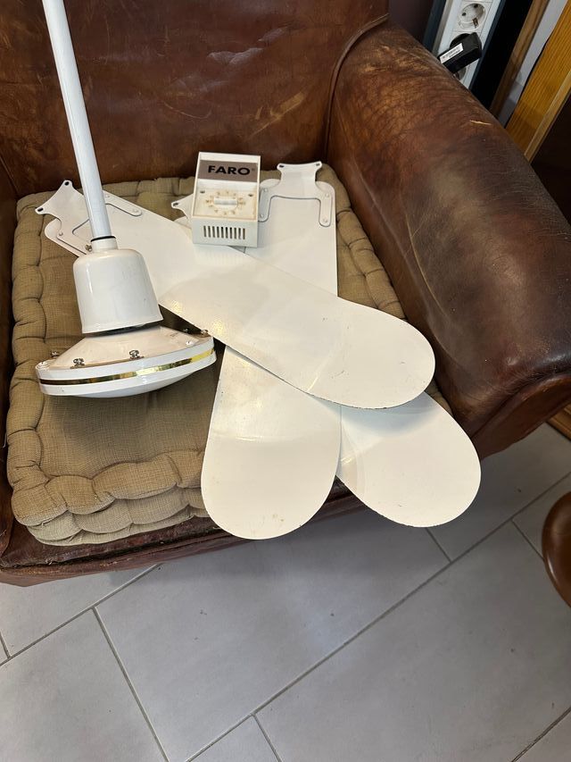 Ventilador techo FARO blanco