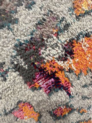 Alfombras multicolor diseño (grande+pequeña)