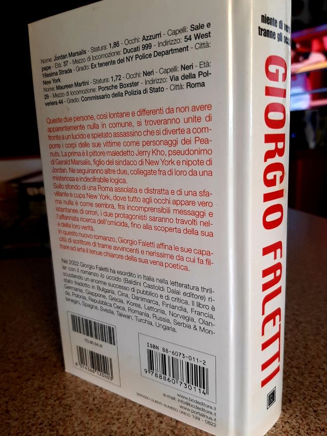 Niente di vero tranne gli occhi