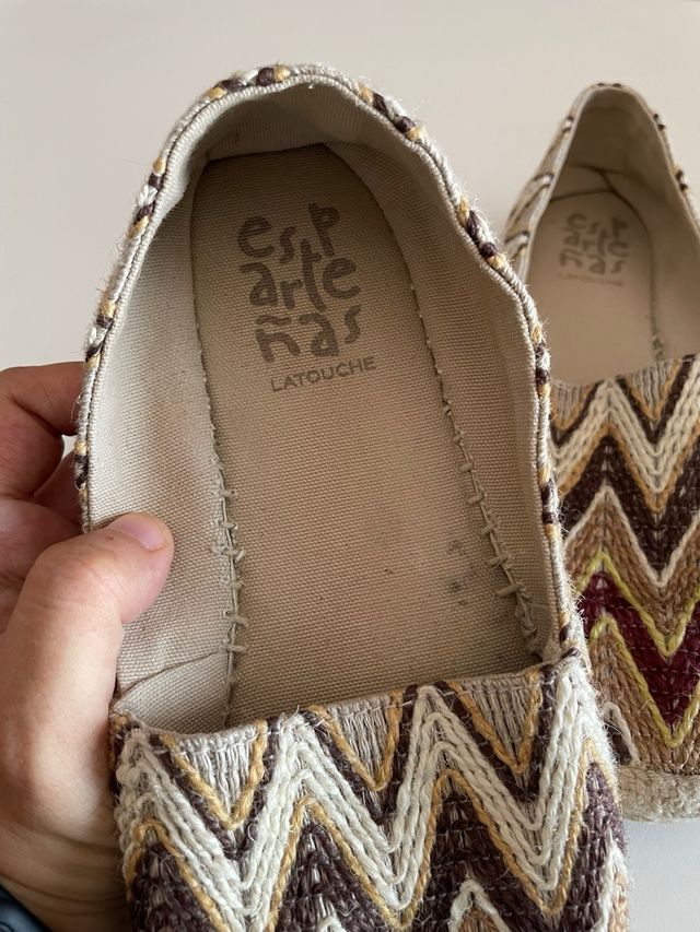 Alpargatas Esparteñas Latouche - Talla 36