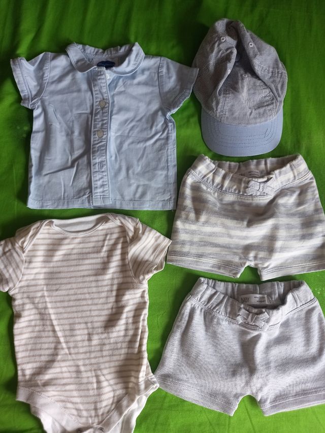 Ropa bebé verano 6-9m