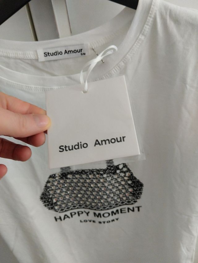 Maglia Studio Amour bianca
