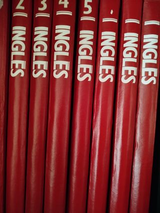 8 volúmenes de libros de inglés para niños 