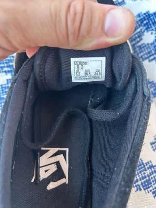 Zapatillas Vans Old Skool Black/White 38.5 - A0135