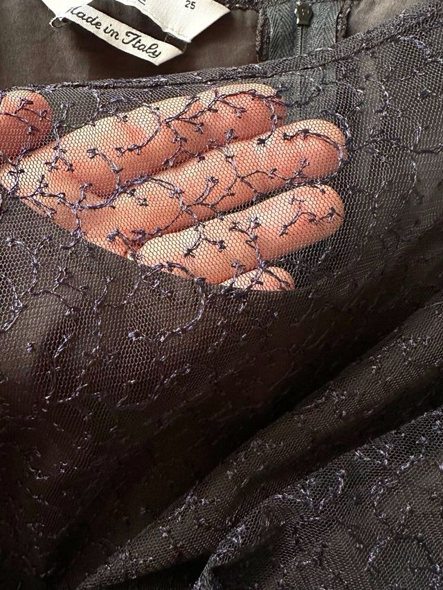 Abito Marina Basic nero tg. 54 + collana