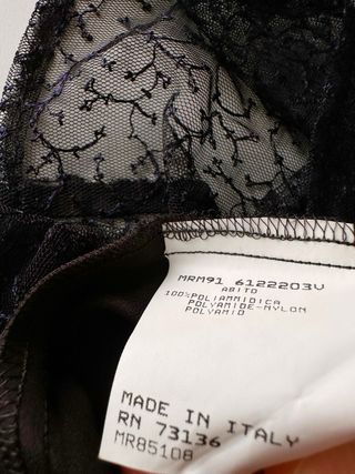 Abito Marina Basic nero tg. 54 + collana