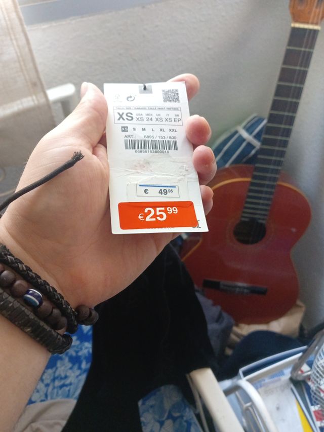 Vestido Zara terciopelo negro XS