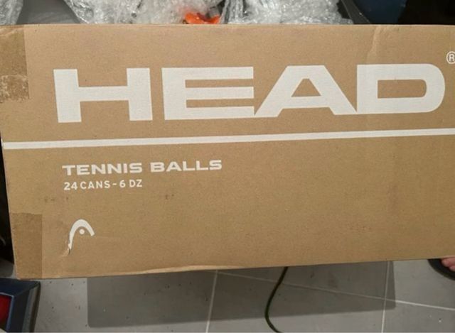 20 botes pelotas Head Championship