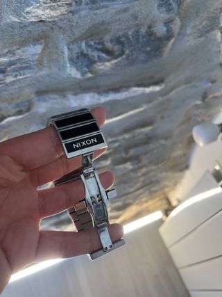 Reloj Nixon Rotolog - Negro/Plata