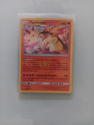 Carta Pokémon Typlosion - Lost Thunder