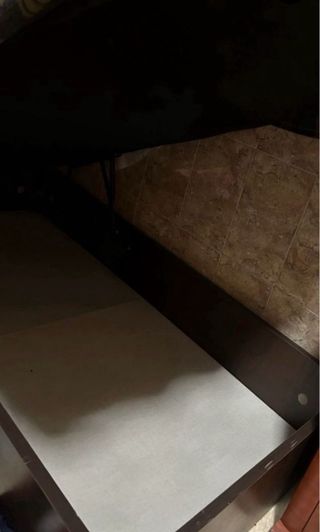 Cama canapé con almacenaje