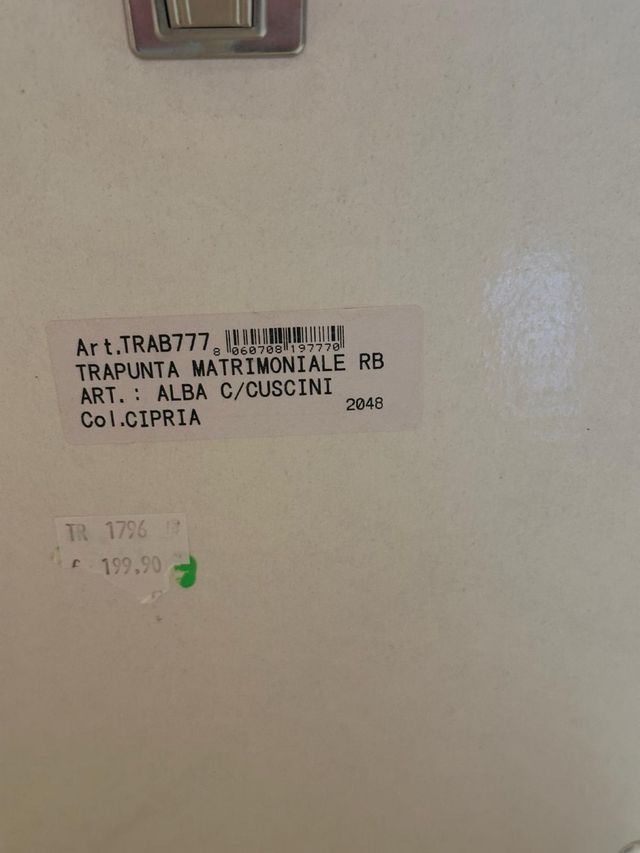 Trapunta matrimoniale - Renato Balestra - Art.TRAB