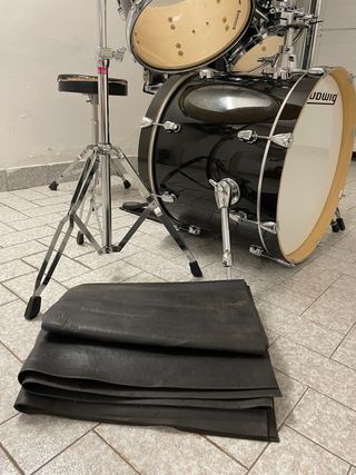 Batteria Ludwig Element series drums usata