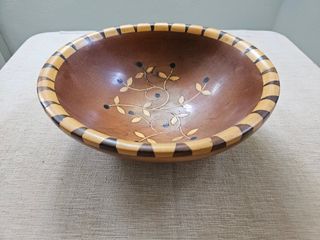 Fuente madera artesanal