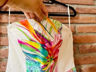 Mono corto multicolor