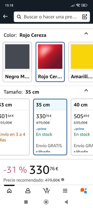 Olla ovalada Le Creuset roja