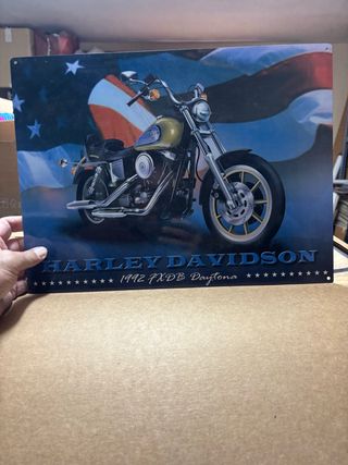 Chapa Harley Davidson FXDB 1992