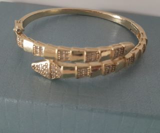 Brazalete Serpiente Dorado