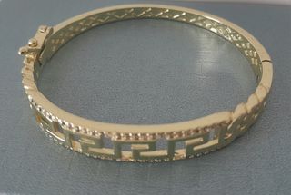 Brazalete Serpiente Dorado