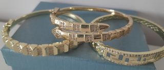 Brazalete Serpiente Dorado