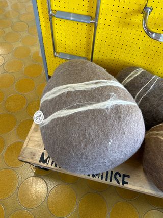 Puff roccia puff  in lana Batela