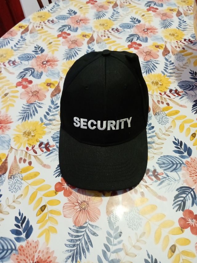 Cappello Security nero