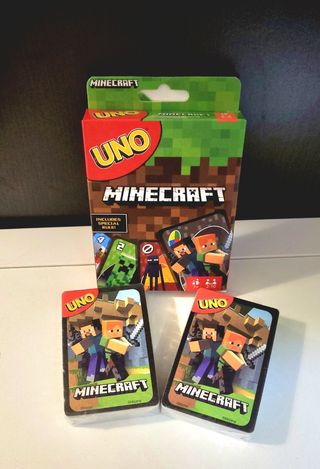 Jogo Uno Minecraft - Novo e Lacrado