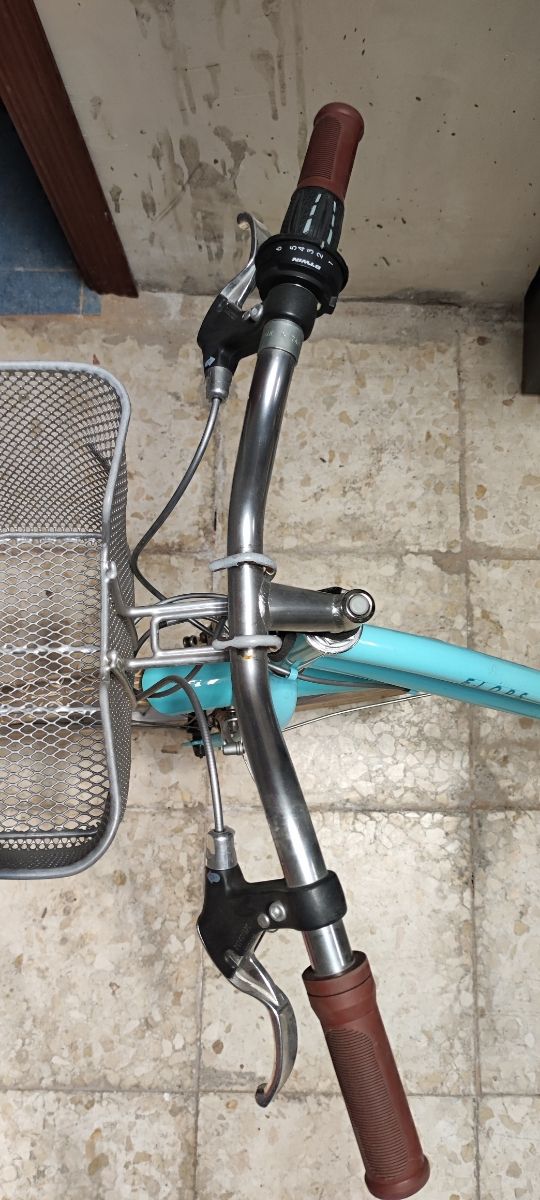 Bicicleta Elops 500 niña 24" azul