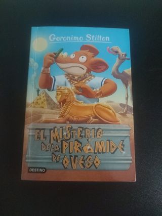 Libro de Geronimo Stilton. 