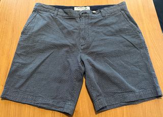 Pantaloncini Lacoste blu a righe - Tg 46