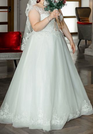 Vestido novia blanco 