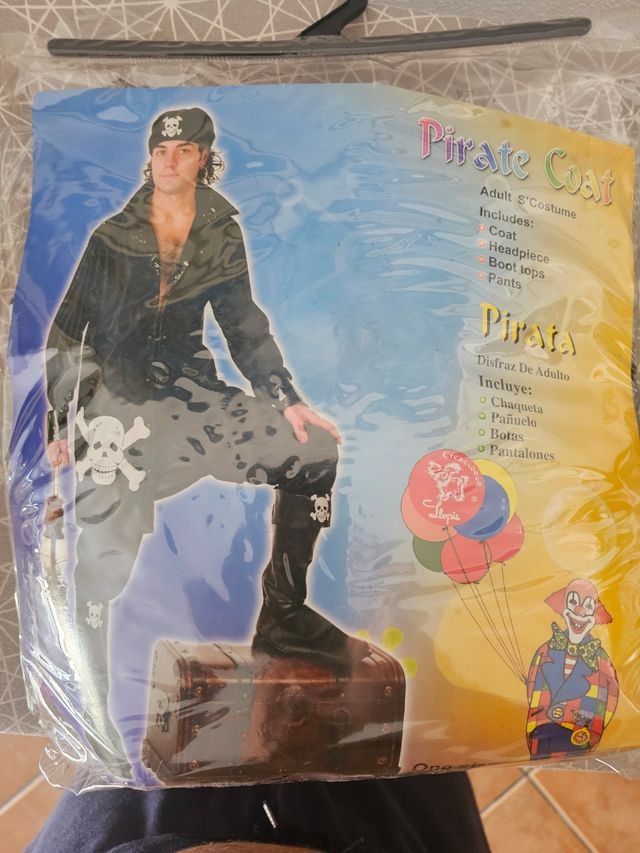 Costume da pirata per adulti - Taglia unica