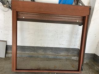 Ventana madera 1,5x1,4m - NUEVA