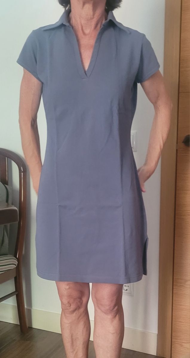 Vestido de verano azul