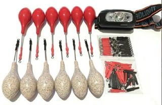 ♦️12 Plomos Pesca surfcasting, grapas urfes linter