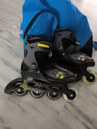Patines en línea niño c/protecciones