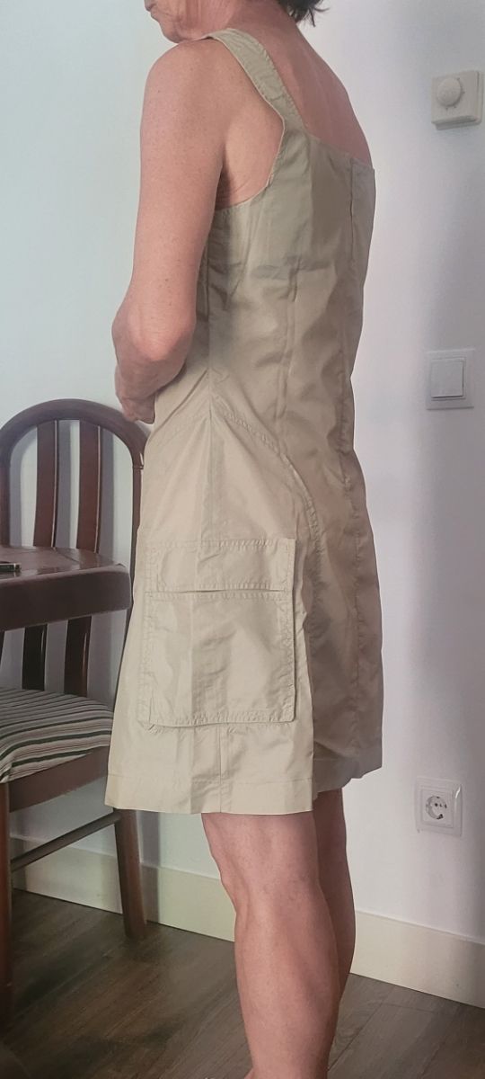 Vestido quiksilver beige