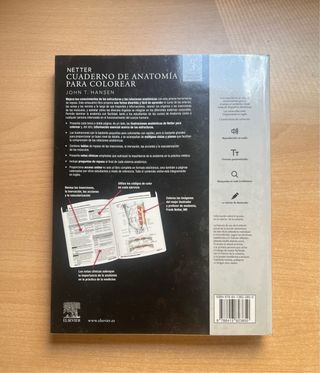 Netter. Cuaderno de anatomía para colorear: 2ª ...