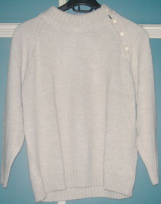 Maglione bianco vintage