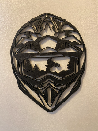 Arte Murale Motocross 3D – Decorazione Sportiva –