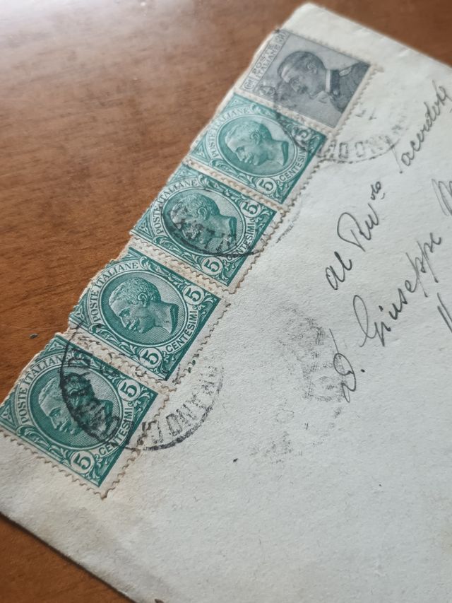 Francobolli Italia - Busta Anni '20