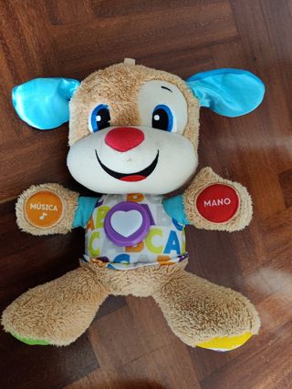 Peluche perrito Fisher Price musical