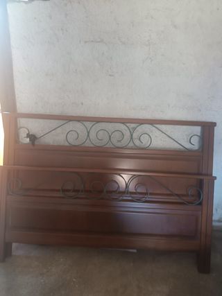 Cabeceira de Cama em Madeira Mais espelho