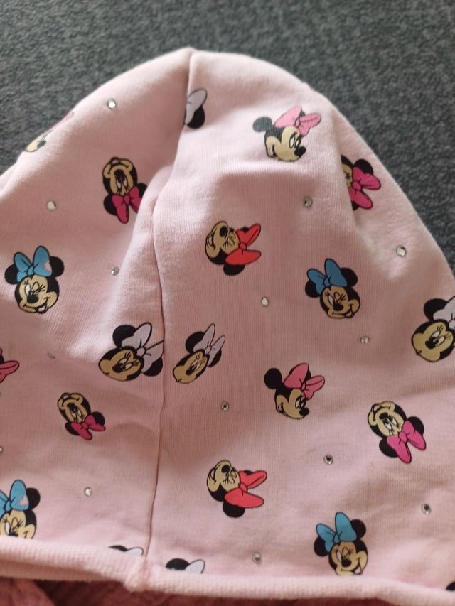 Cappellino Minnie rosa bimba