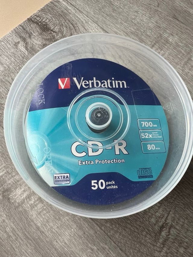 40 discos CDmenosR Extra protección