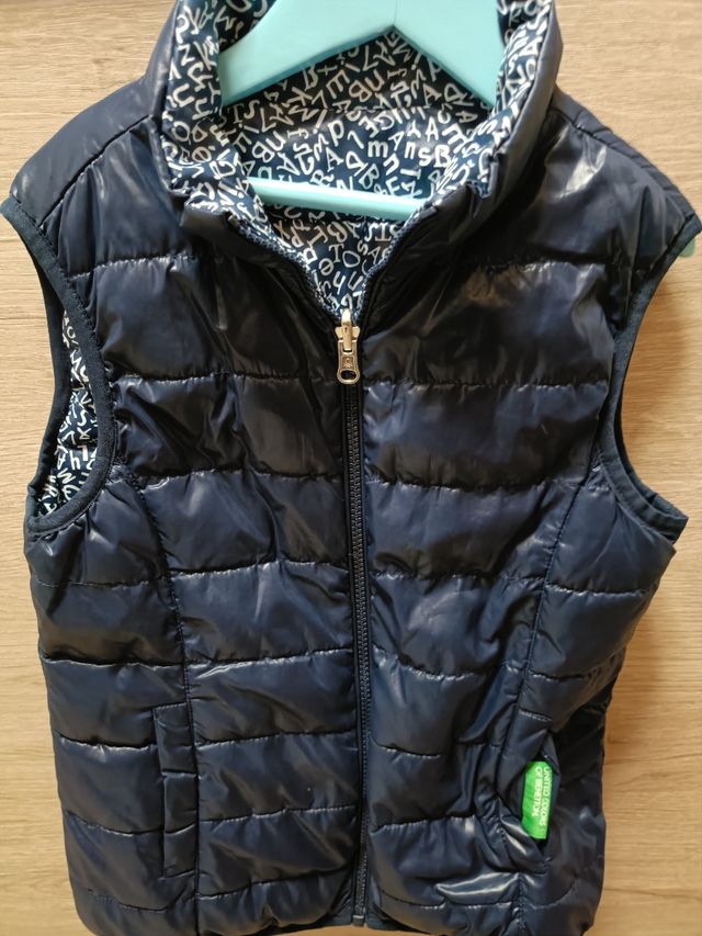 Chaleco niña Benetton reversible